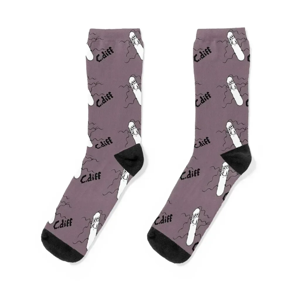 

C. diff Socks Running basketball christmass gift happy Socks Ladies Men's
