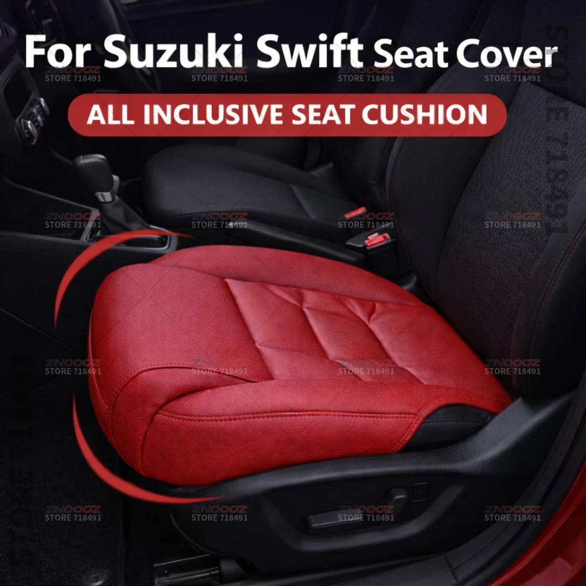 

For Suzuki Swift Miata Car Seat Leg Support Extension Seat Cover Memory Foam Extender Cushion Interior Accessories