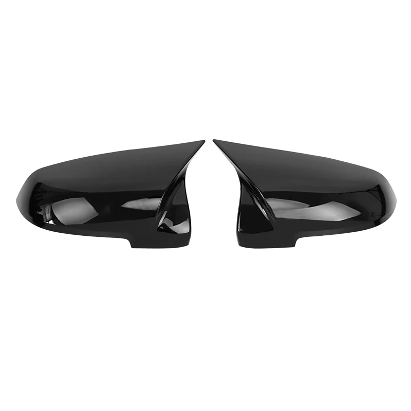 

High Quality Glossy Black ABS Side Mirror Cover for BMW 5 Series F10F18 2014-2016 F06F12F13 F01F02 New Rearview Cover Drop