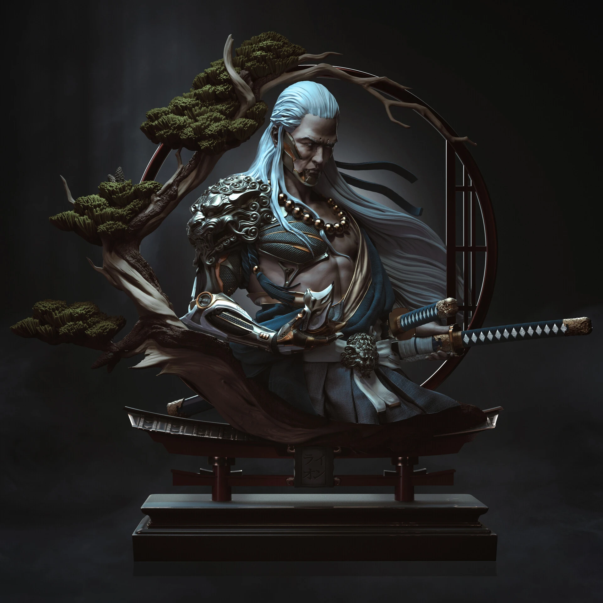 Model Kit Ninja - Zestaw modelu z żywicy w skali