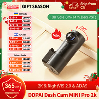 NEW DDPAI Mini Pro 2K Dash Cam Wifi Car DVR Camera Video Recorder Dashcam Night Vision Dash Camera Recorder 24H Parking Monitor