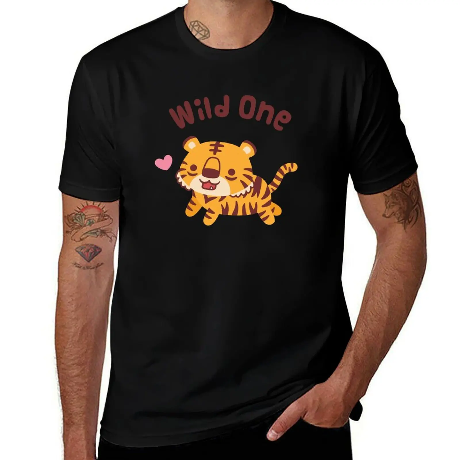 

man Funny Wild t Cute cotton Tiger, percent shirt for shirt t T-Shirt One 100 designer cotton t shirts man Little