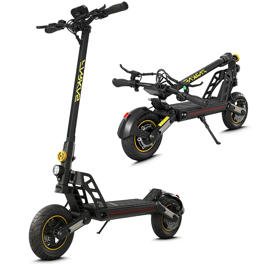 X17 Adult Electric Scooter Foldable Fast Speed Off-Road E Scooter with Dual Shock Absorption 1200W 48V