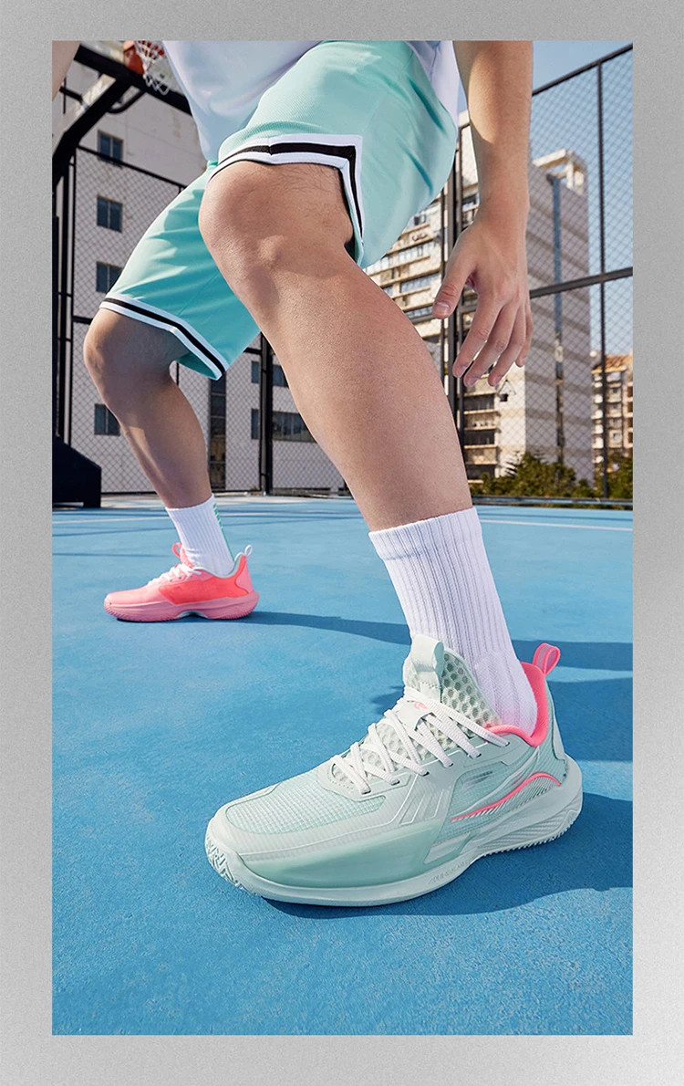 361 Degrees BIG3 QUICK 4.5 Men Basketball Shoes Stable Comfort Wear-resistant Elastic Light Breathable Male Sneakers 672621102