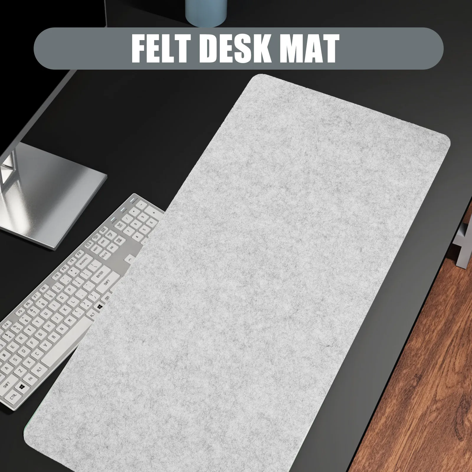 Large Desk Mat Size Non- Felt Provides Scratch Soft Comfortable Office Home Study Dining