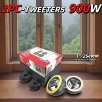 900W (2*450W) For Car Audio System High Efficiency Mini Dome Tweeters Speaker With Base 12V Loudspeaker Audio Auto Sound Speaker