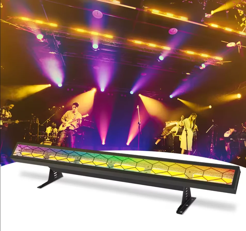 

Светодиодный прожектор в ретро-стиле 6x60W COB Pixel LED Wall Washer с точечным управлением, RGB, стробоскоп, эффект «Конь», алюминиевый корпус, DMX512, Ra100, 10000лм