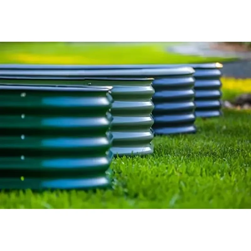 for Galvanized Planter for Vegetables 9 in 1 Large Metal Raised Bed Gardening Kit for Outdoors 32 Inch Tall Size Hot Sale
