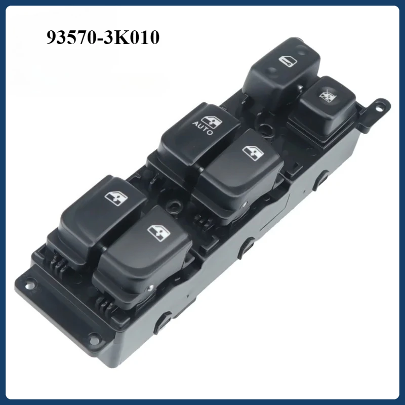 93570-3K010 93570-3K000 Interruptor Eléctrico de Control de Ventanilla Delantera Izquierda para Hyundai Sonata 2005-2007 y Sonata NF 2007