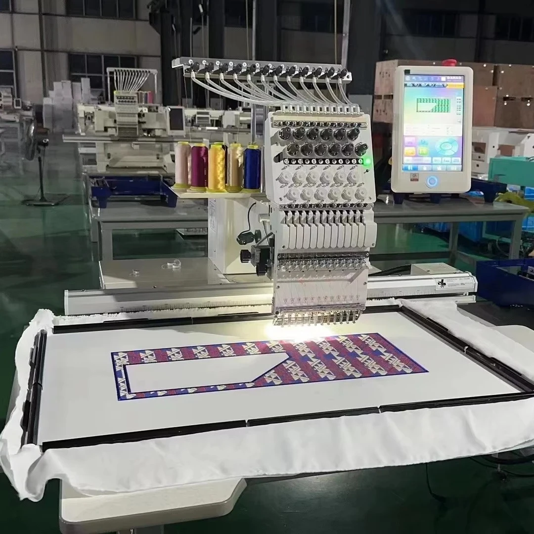 2025 Hot Multifunctional  Big  Embroidery  Machine Mini and Big  Embroidery Machine for Cap