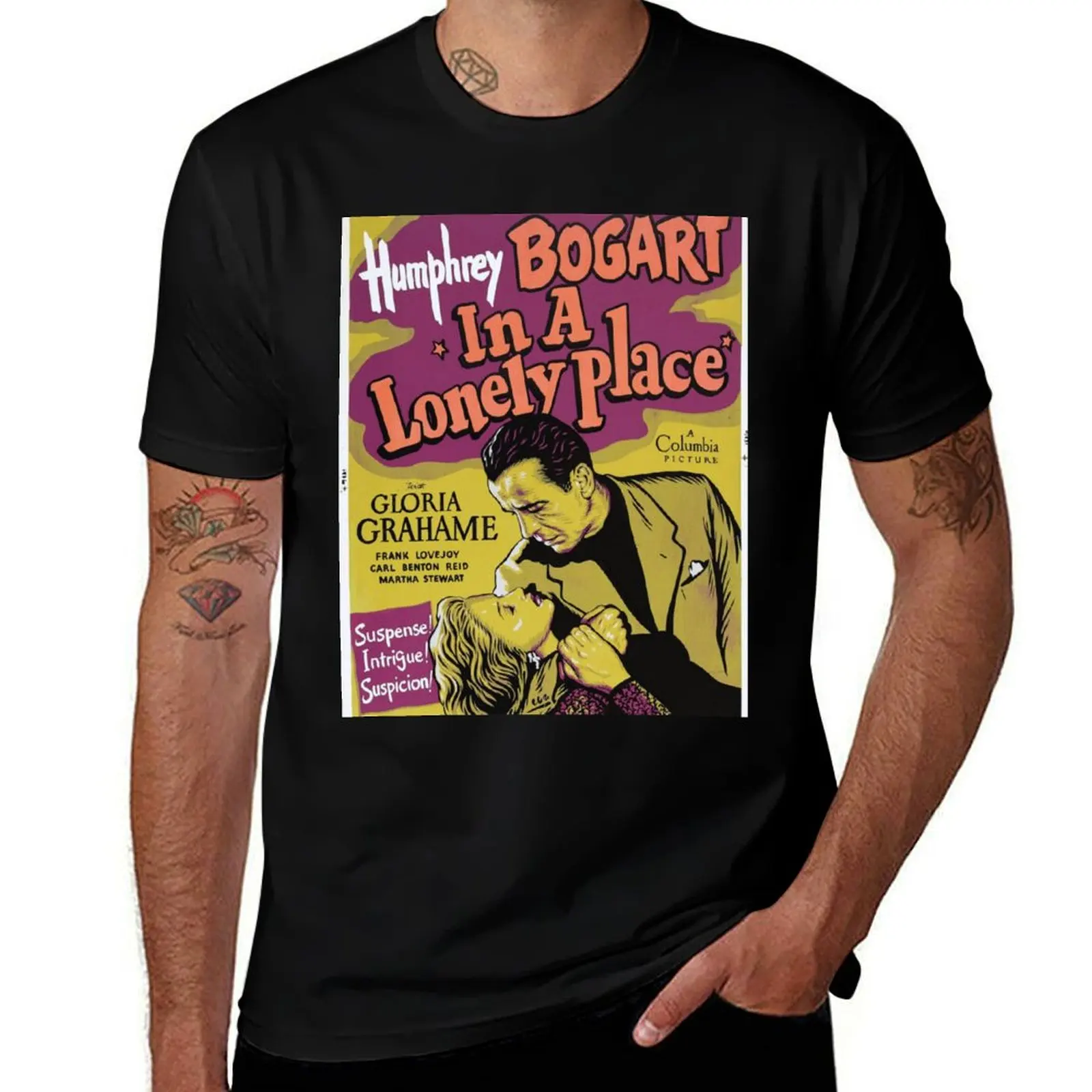 In a Lonely Place classic T-Shirt man t shirts high quality luxury brand t shirts for man graphic funny T-Shirt