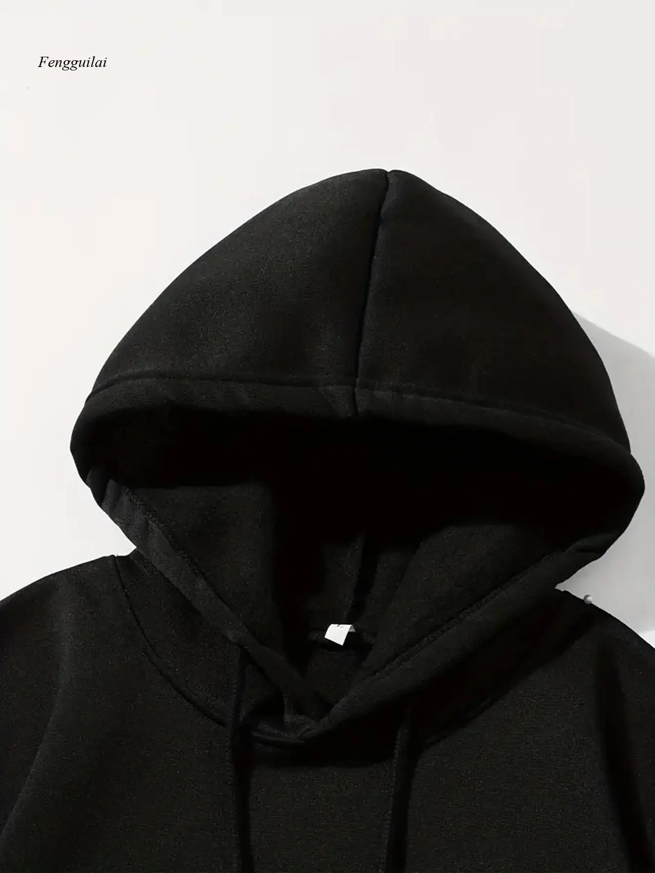 Kapuzenpullover mit Osterhasen- und Karotten-Print – schwarzes Kapuzenpullover mit Tasche, Hasenohren und Happy Hoppity-Design