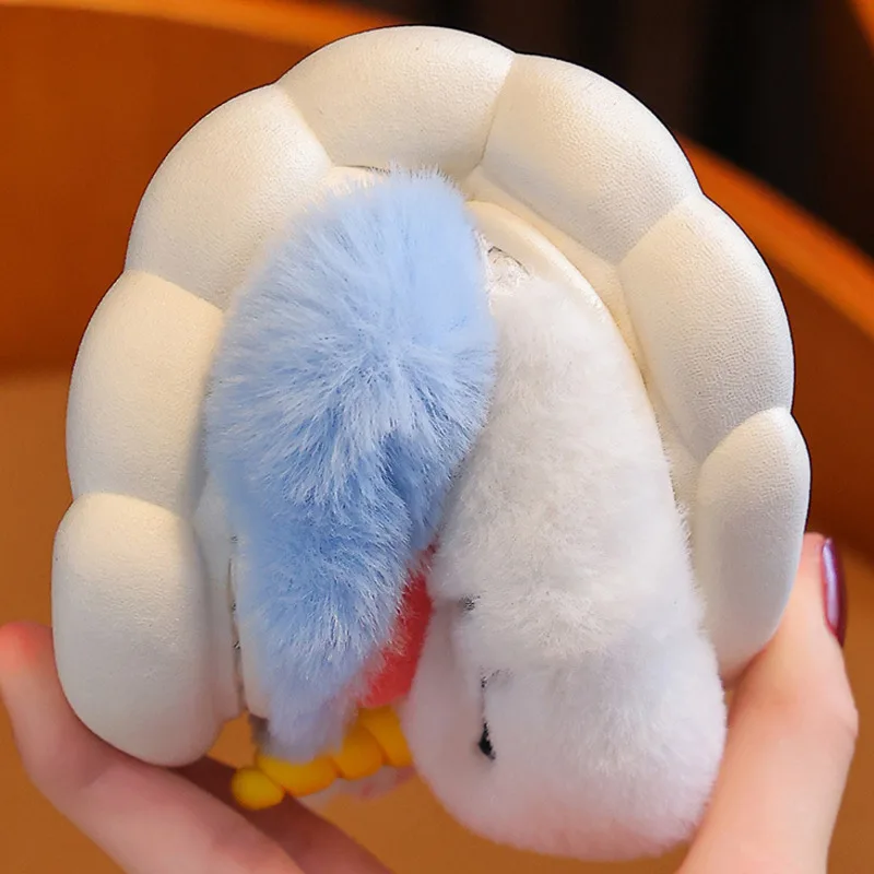 2023 Unicorn Children Winter Shoes Cartoon Princess Warm Plush Toddler Girls Slippers Design Anti Slip Soft Kids Slippers