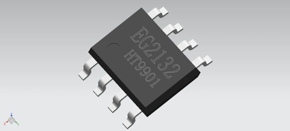 EG2132 Chip Driver tabung MOS daya tinggi, arus Output 1,5a kompatibel dengan LM5109.IRS2005