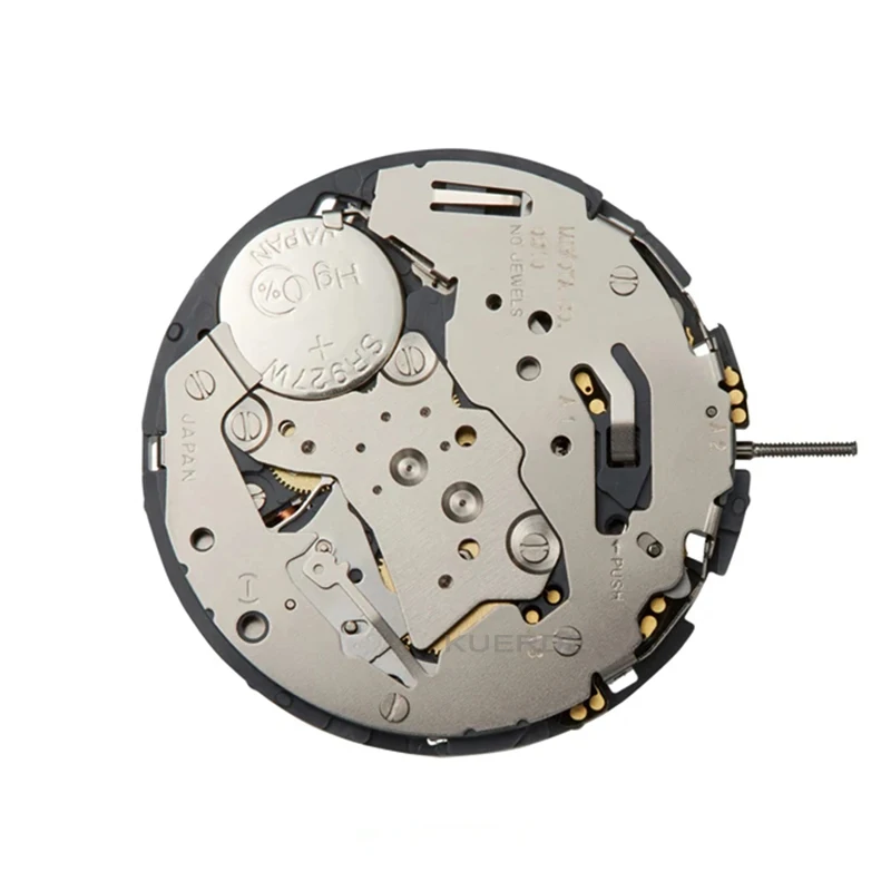 Original Imported Miyota 0S21-6 Chronograph Movement Japan Can Incorporate Tachymeter Function 3-9 Seconds Calendar 6 O'clock