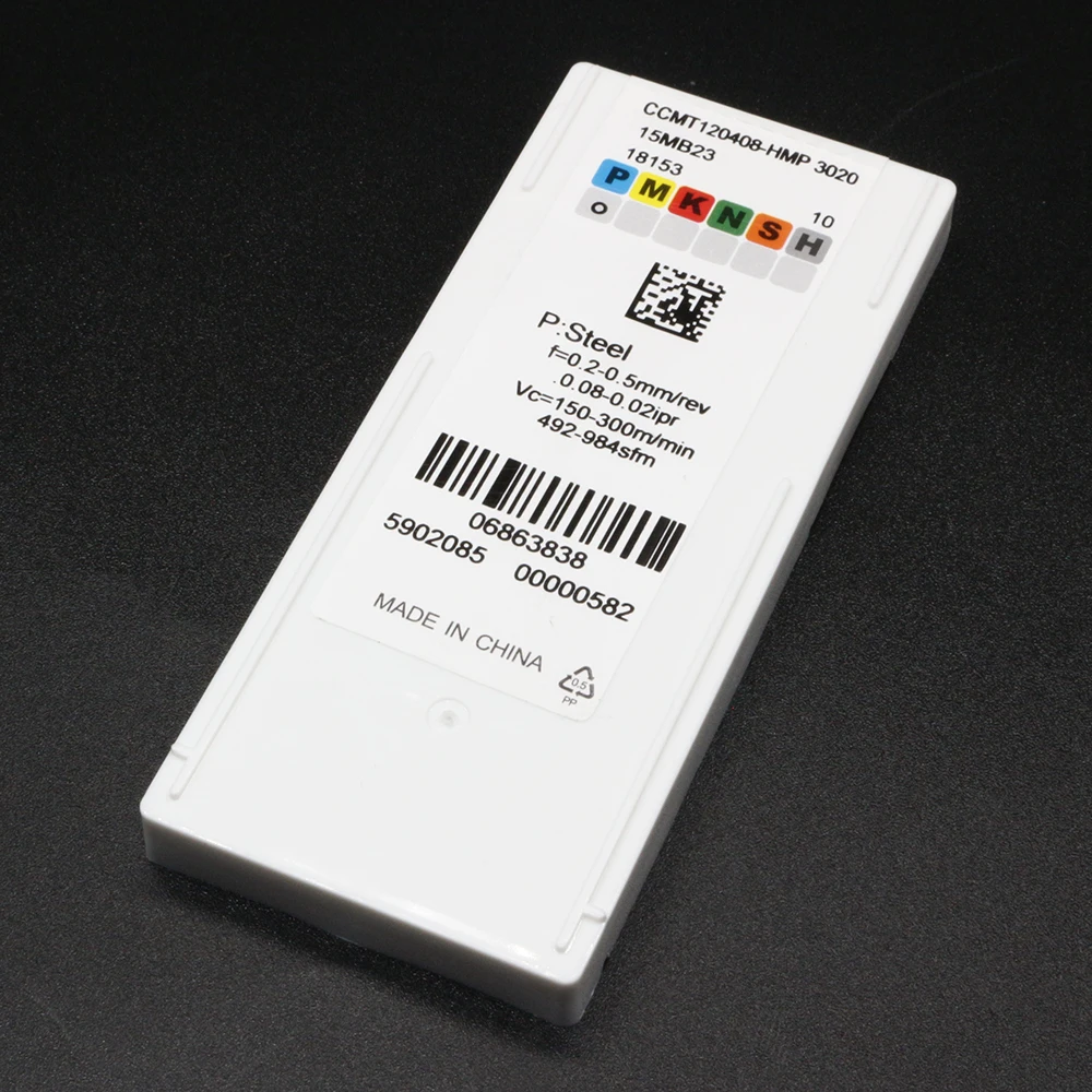 CCMT120408 HMP 3020 inserti in carburo di tungsteno per utensili di tornitura interni CCMT 120404 di alta qualità per acciaio