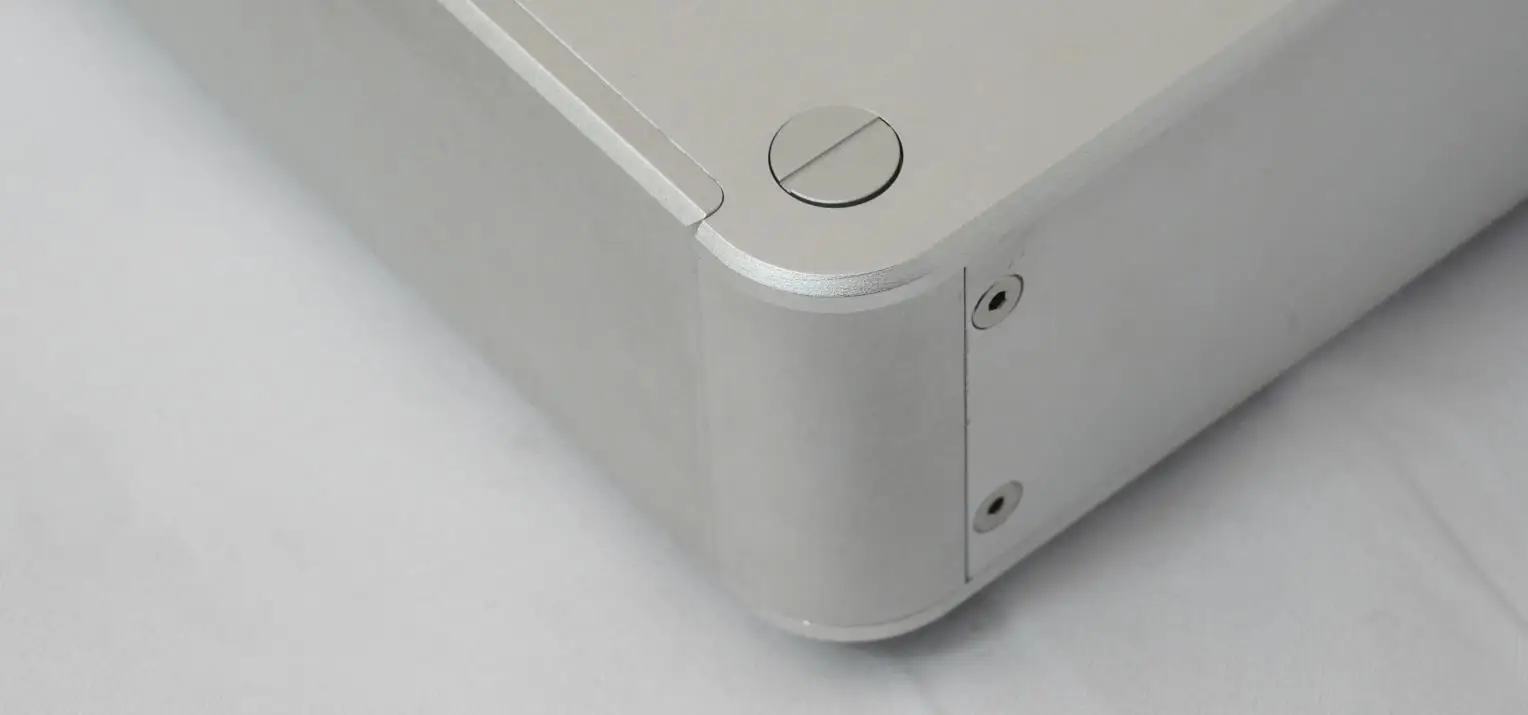 원형 전체 알루미늄 섀시, DIY 하이파이 오디오 앰프 케이스, 프리 앰프 인클로저, BZ3207R