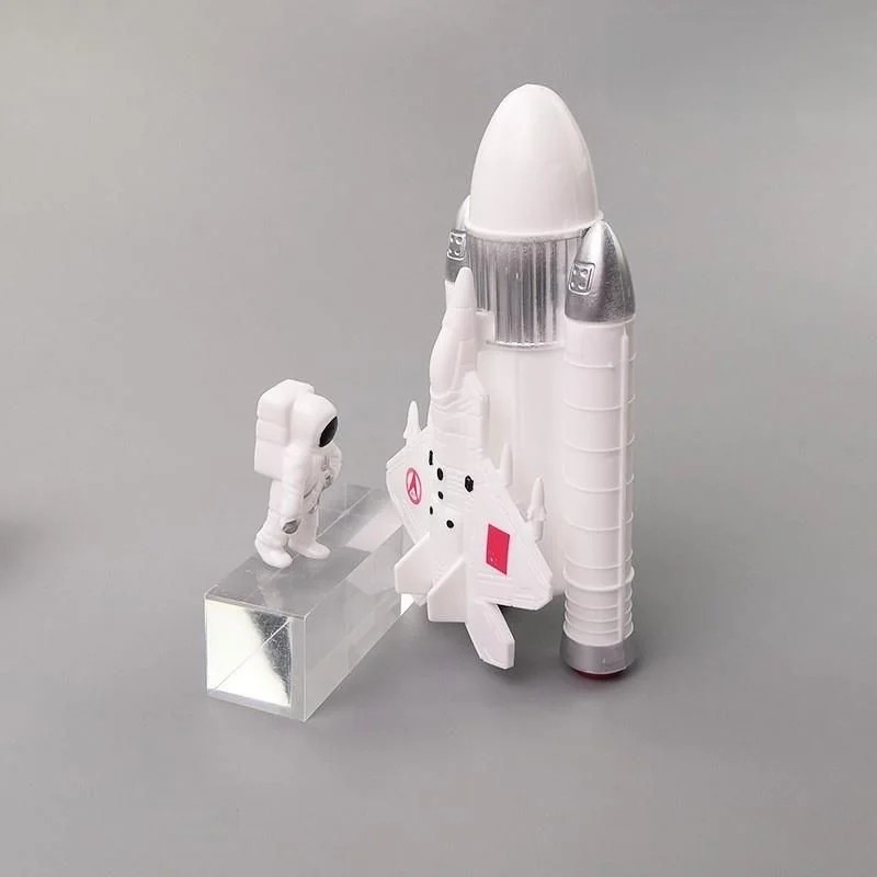 Astronaut Rocket Planet Model Kit 7pcs Space Shuttle Display Piece Aviation Model Exploration Rocket Decoration Astronaut Toy