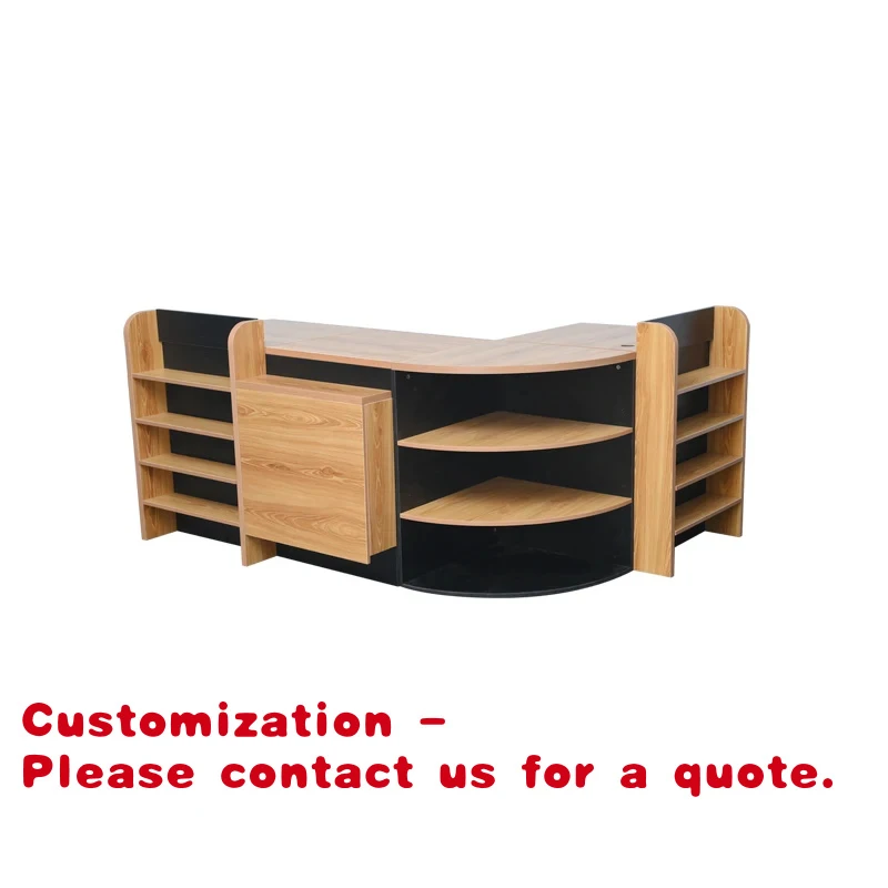 

Customize.Hot Selling Wooden Shop Cash Counter Design Furniture Store Counter