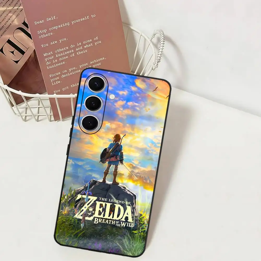 حافظة هاتف The Legend Of Zeldas لهاتف سامسونج S 24 Fe 25 Ultra Plus 20 Lite 21 30 22 23 24 22 Ultra 5G Fundas