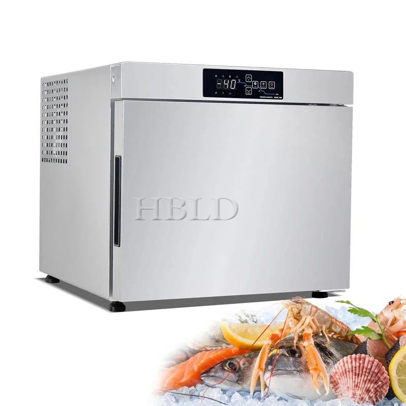 Small Desktop Quick Freezer, Food Noodle And Seafood Freezer, Refrigerator