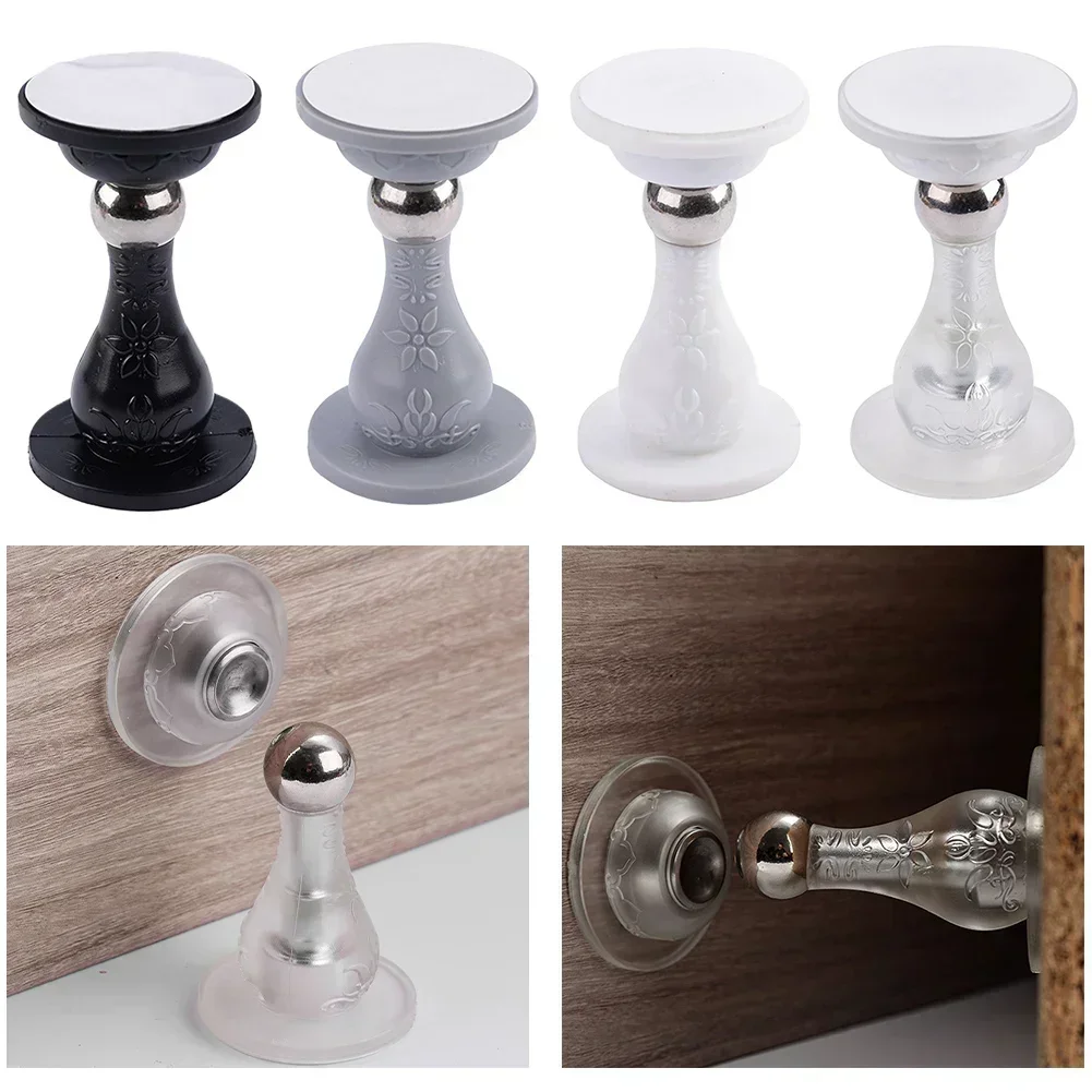 

Door Stop Magnetic Door Stopper Holder Anti Collision Windproof Doorstop-punch Door Suction Hardware Accessories