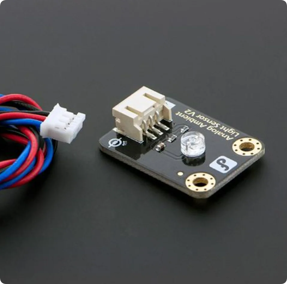 Ambient Light Sensor Module, 3.3V-5V, Analog Output, 1-6000 Lux Range, for Arduino Raspberry Pi DIY Projects