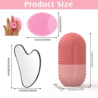 Rouleau à glace en silicone pour massage du visage, compresse anti-gonflage, fournitures de beauté 2