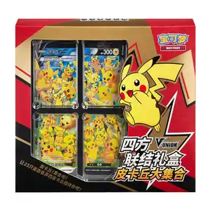 Dalam Stok Asli 100% Kartu Ptcg Pokemon Asli Kopling Kuartet Kotak Hadiah V-Union Pikachu Big Gather Moru Baker Mew-Two Ptcg 12 pokemon xbox dengan penjualan terbaik - №