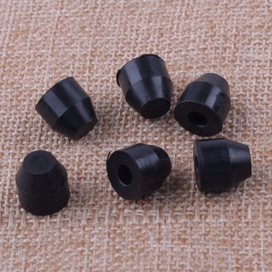 LETAOSK 10Pcs Black Rubber Cylinder Buffer Cap 1121 084 7100 Fit For Stihl 034 036 MS361 Chainsaw