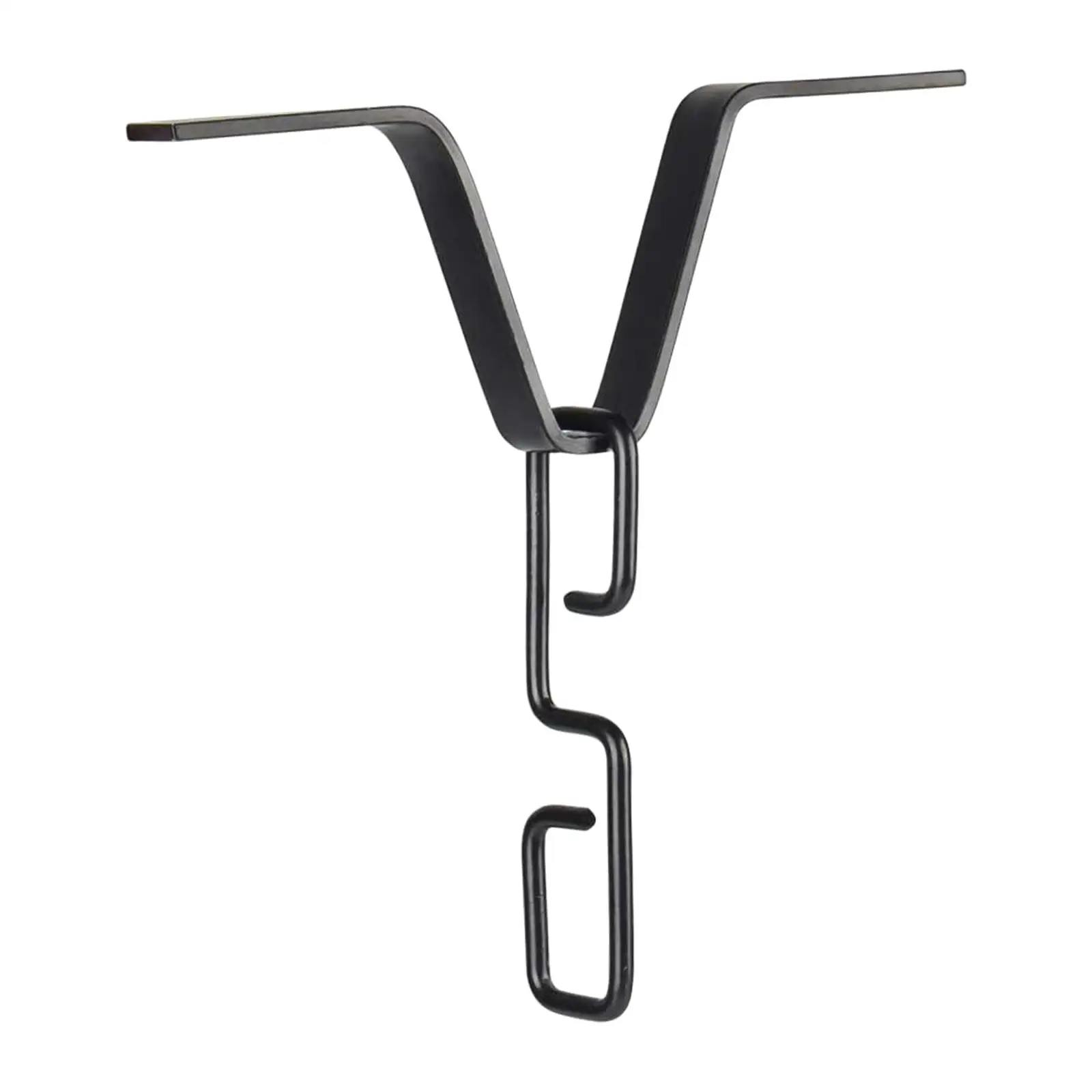 Rain Chain Hook Installation Electrogalvanized Iron V Shaped Gutter Adapter for Outside Water Drainage
