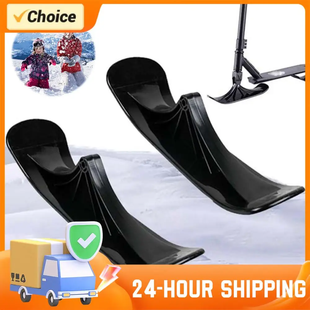 

Scooter Sled Ski Sleigh Snow Sledge Board Set Ski Scooter for Child Kids1 Pair Scooter Sled Sled Ski Board Snow Sledge Board