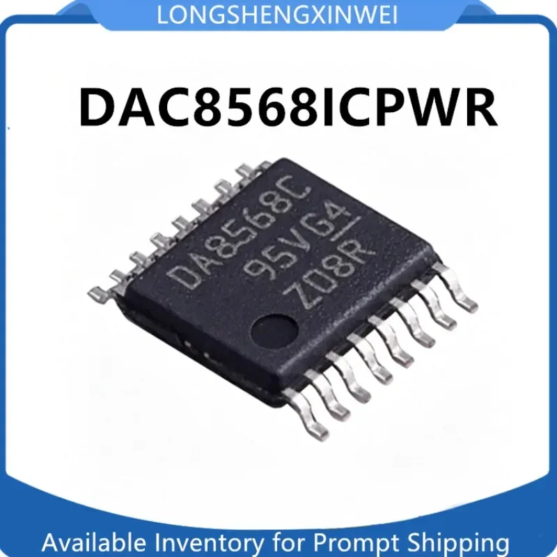 50PCS DAC8568ICPWR DA8568C TSSOP16 New Digital To Analog Converter Original in Stock