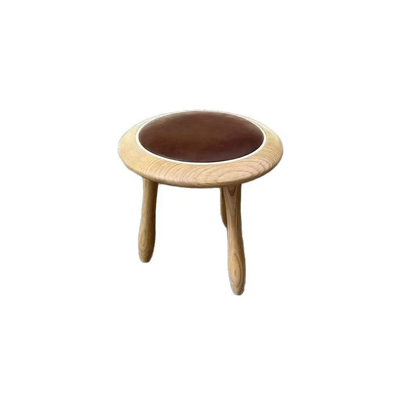 

Nordic solid wood small stool home low stool creative simple living room coffee table side table children