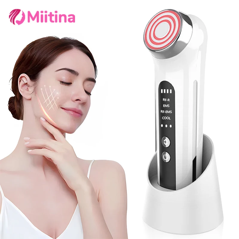 

Micro Current V-Facial Massager EMS Face Lifting Device Skin Care Rejuvenation Light Therapy Anti Aging Wrinkle Beauty Apparatus