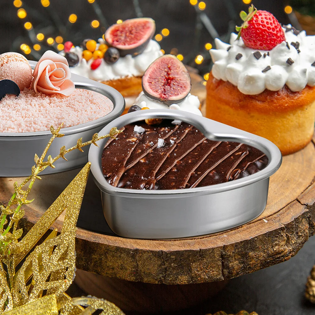 Heart Cake Mold Baking Wedding Pans Metal Tray Snack Molds For Aluminum Alloy Nonstick Cookie