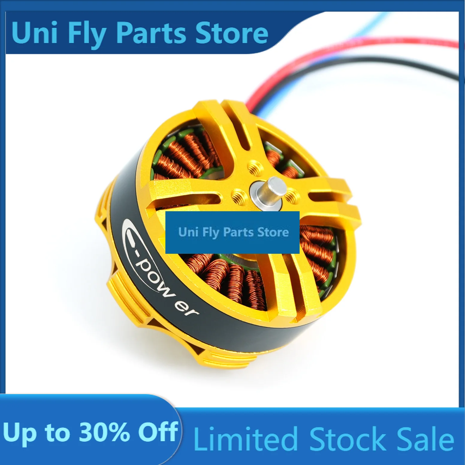 UniFly4PCS E-Power BE4108 580KV Brushless Motor For RC Multi Axis Drone External Rotating Brushless High Speed Motor