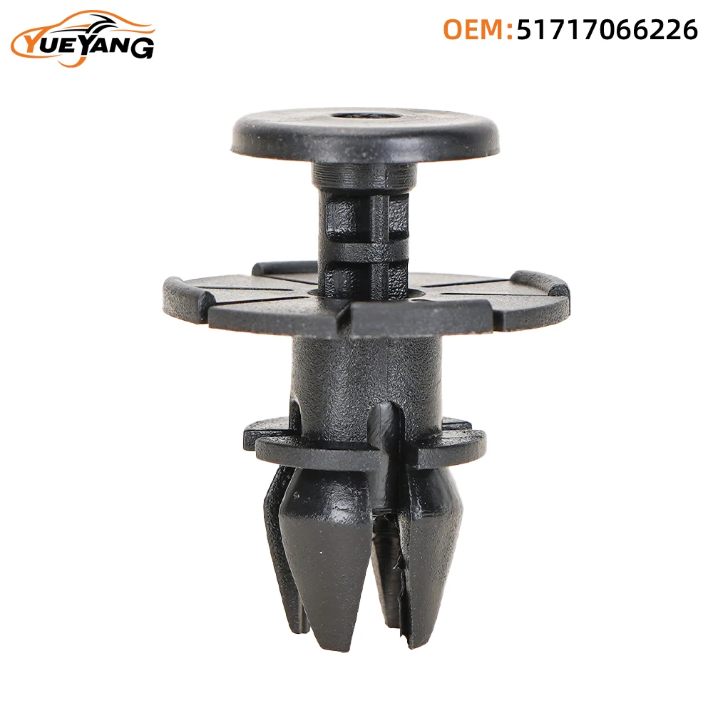 

YUEYANG 51717066226 Rocker Molding Clip for BMW 5 Series 6 Series Car Accessories skirt plate under feet retainer