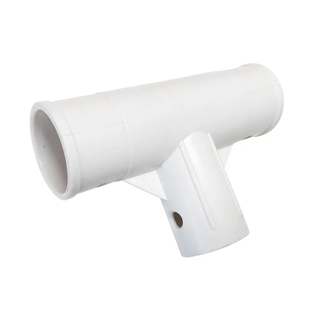 Rust Resistant Pool Hose Adapter 40 mm Sturdy T Shaped Coupling Straight Tee PP Pool Pump Hose Extender for INTEX 28273 Pump