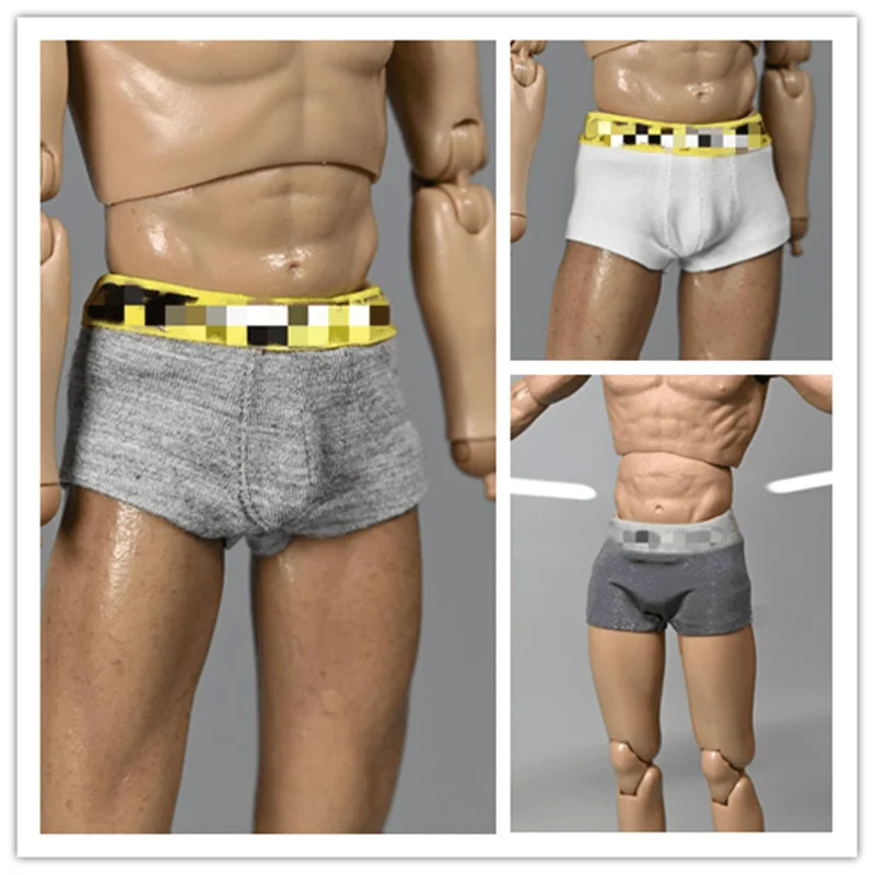 1/6 Men Underwear 12-Inch Movable Trend Doll Model Accessories Boxer Strong  Baby Clothes Shorts