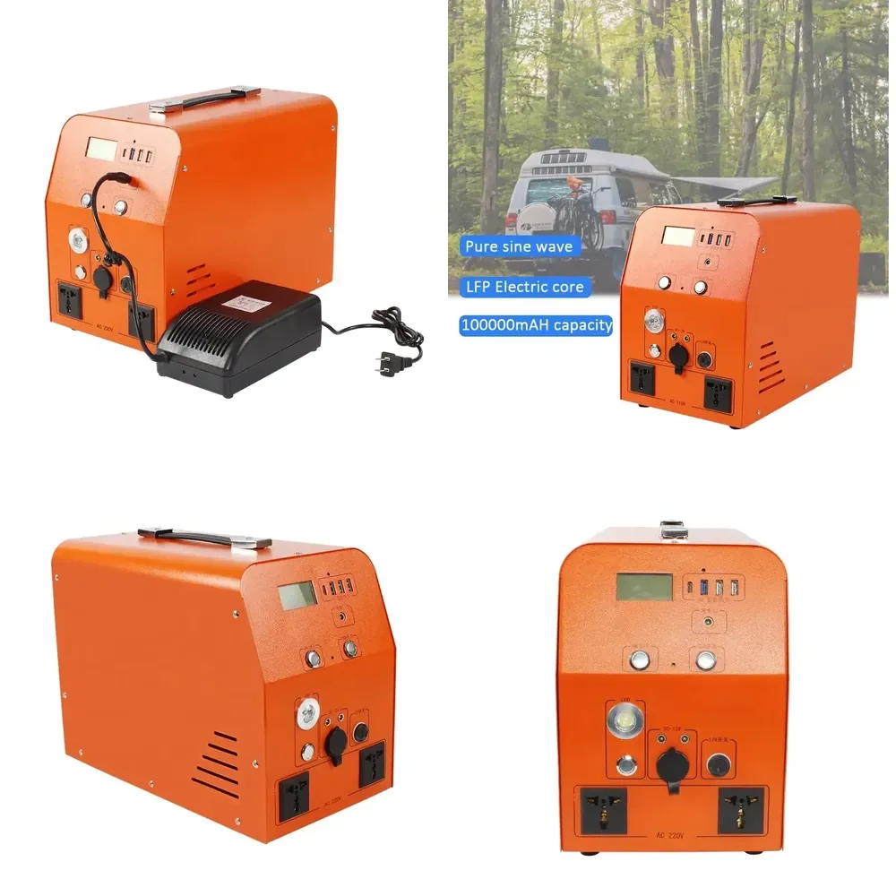 RV Newly Outdoor Accessories 220V 1000W High-power Large-capacity Portable Outdoor caravan Emergency Energy Storage Power