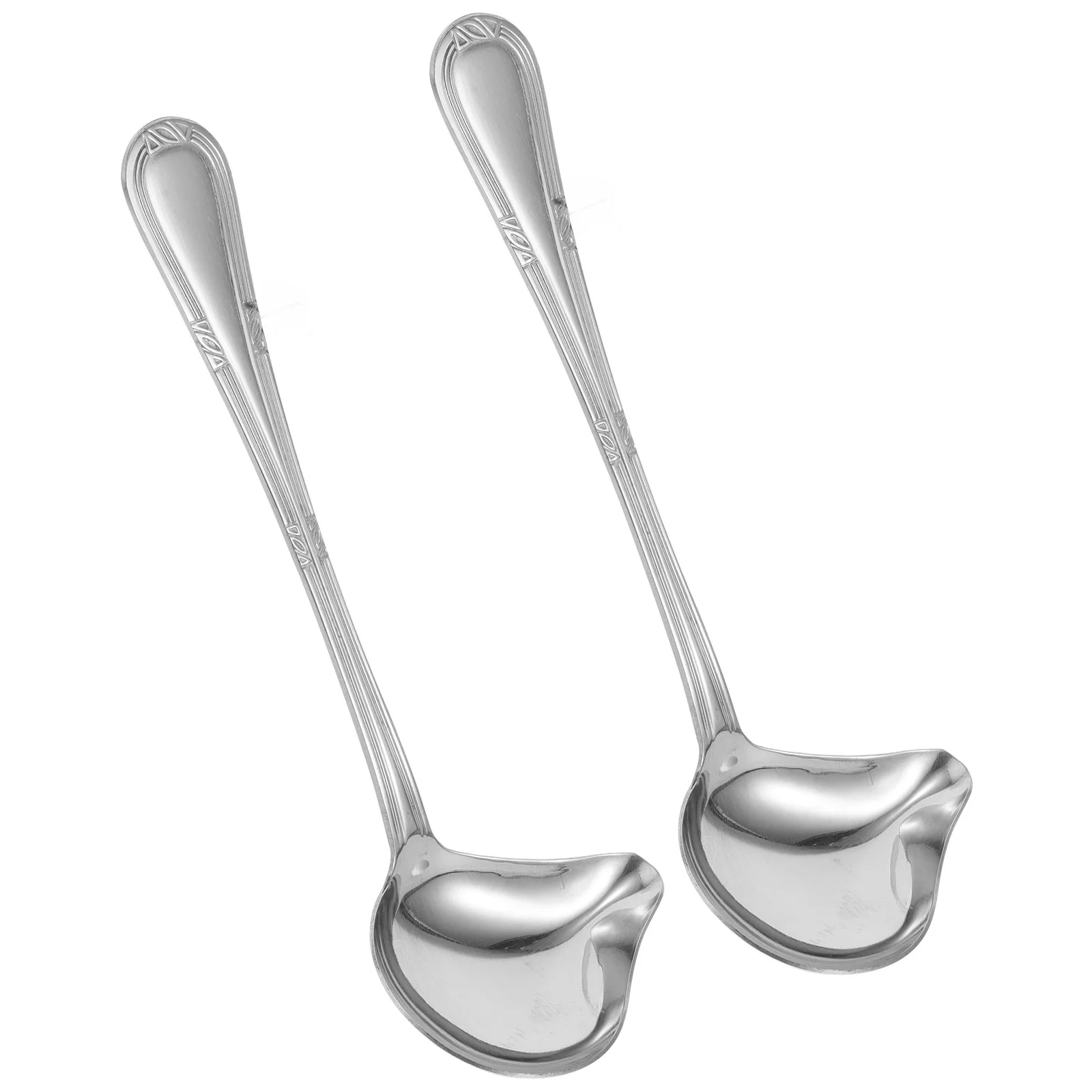 

Stainless Steel Gravy Ladle Sauce Spoon Small Ladle Spoon Ergonomic Grip Deep Bowl for Serving Soup Sauces Dressing Cooking