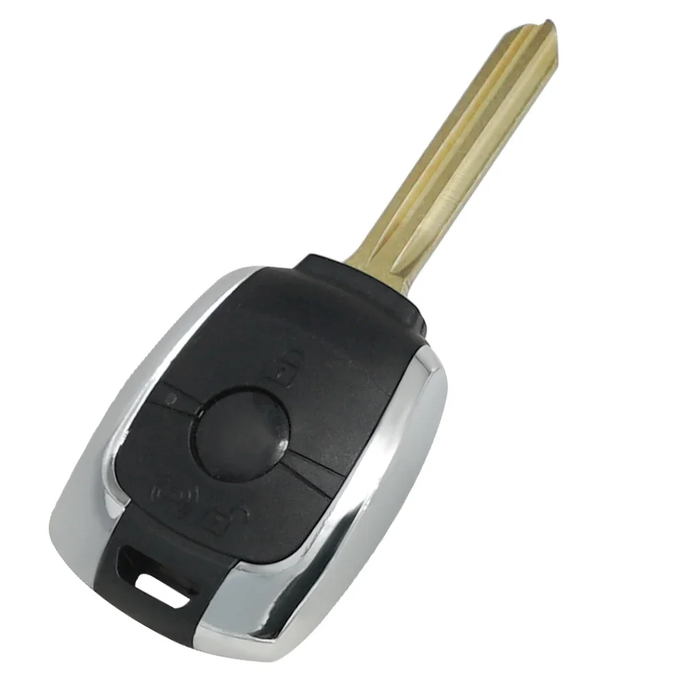 XNRKEY High Quality 2 Button Replacement Shell Remote Key Case Blank Key for Ssangyong Korando