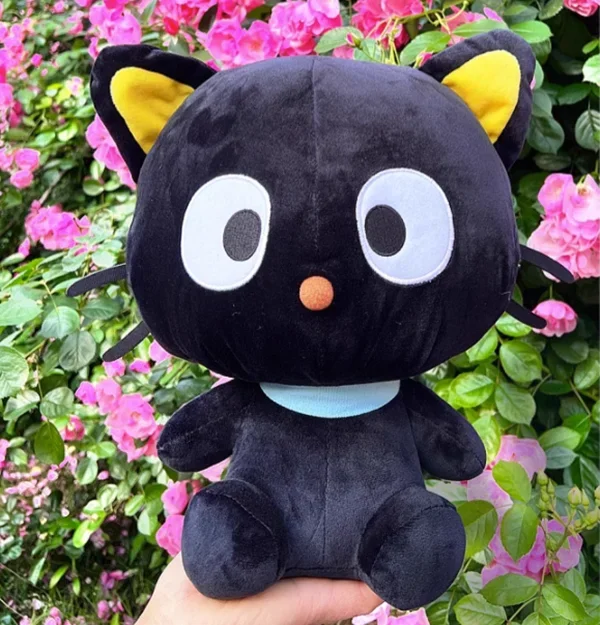 Jouet en peluche Chococat pour enfants, chat noir de dessin animé, animaux en peluche Kawaii, peluche mignonne Anime, jouets pour enfants, cadeau d'anniversaire pour filles, 32cm