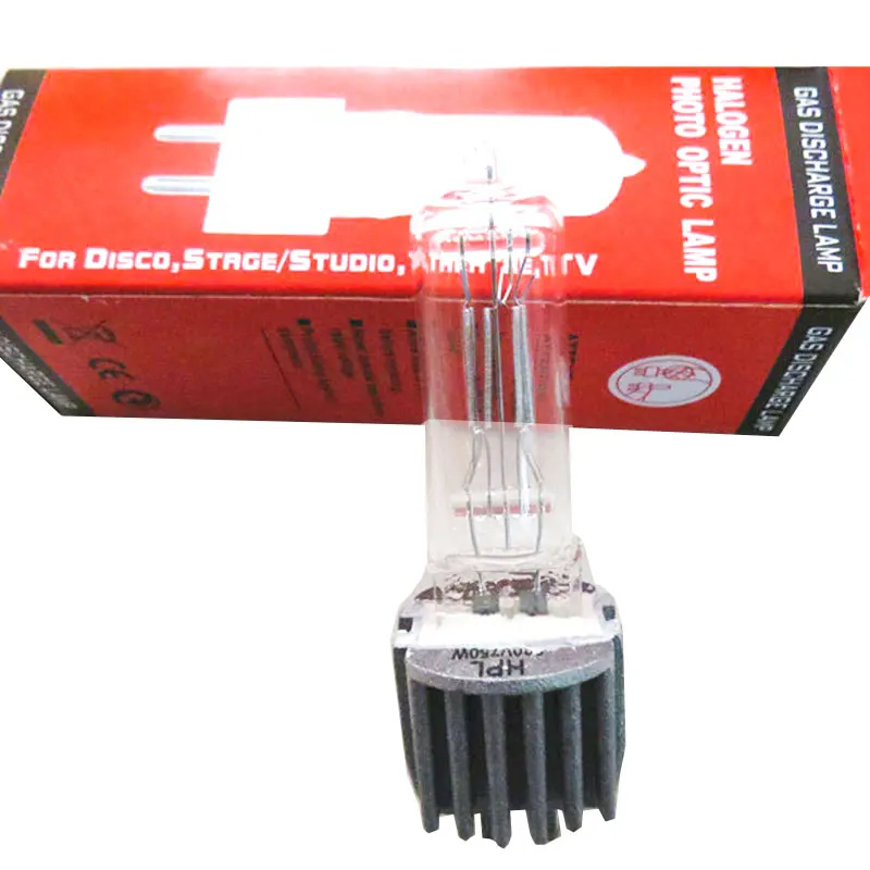 120V HPL 750W HPL575 230V Stag Lighting Replacement Bulb HPL750 GY9.5 8000K HPL575W Film and Television Imaging Bulb