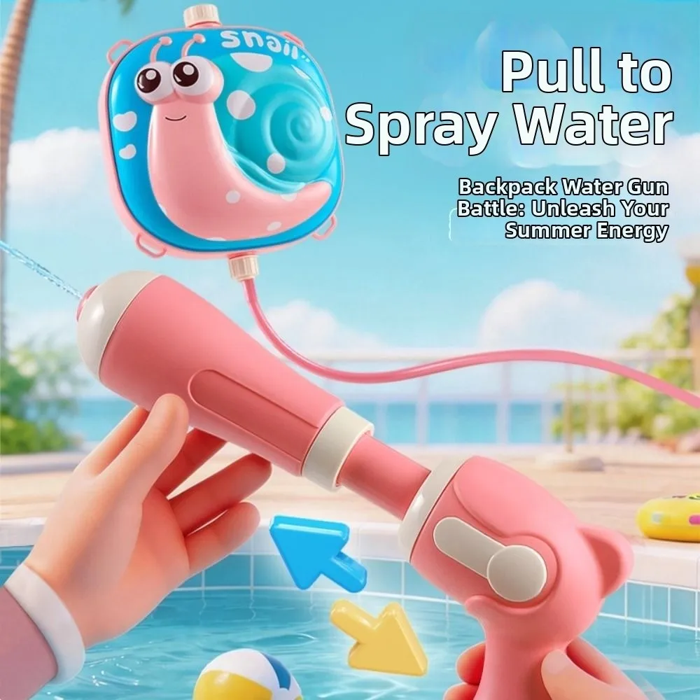 

Pull Type Children Backpack Water Spray High Pressure Powerful Range Water-Sprinkling Festival Sprinkler Large Capacity