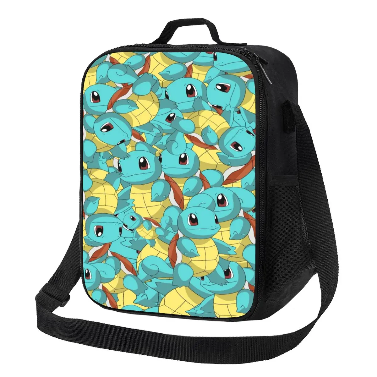 

Custom Squirtles Cartoon Lunch Bag Men Women Thermal Cooler Insulated Lunch Boxes for Kids School Children