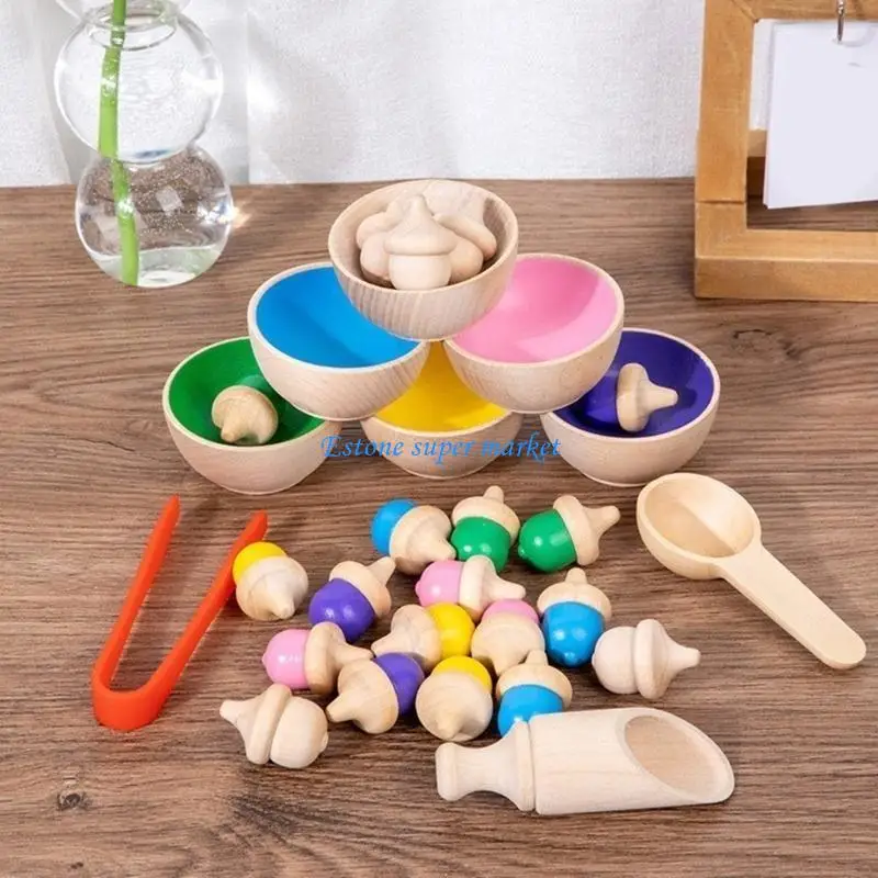 090B Children Beads Sorting Improve Intelligence Educational Toy for Color Number Recognition Kinderganten Toy