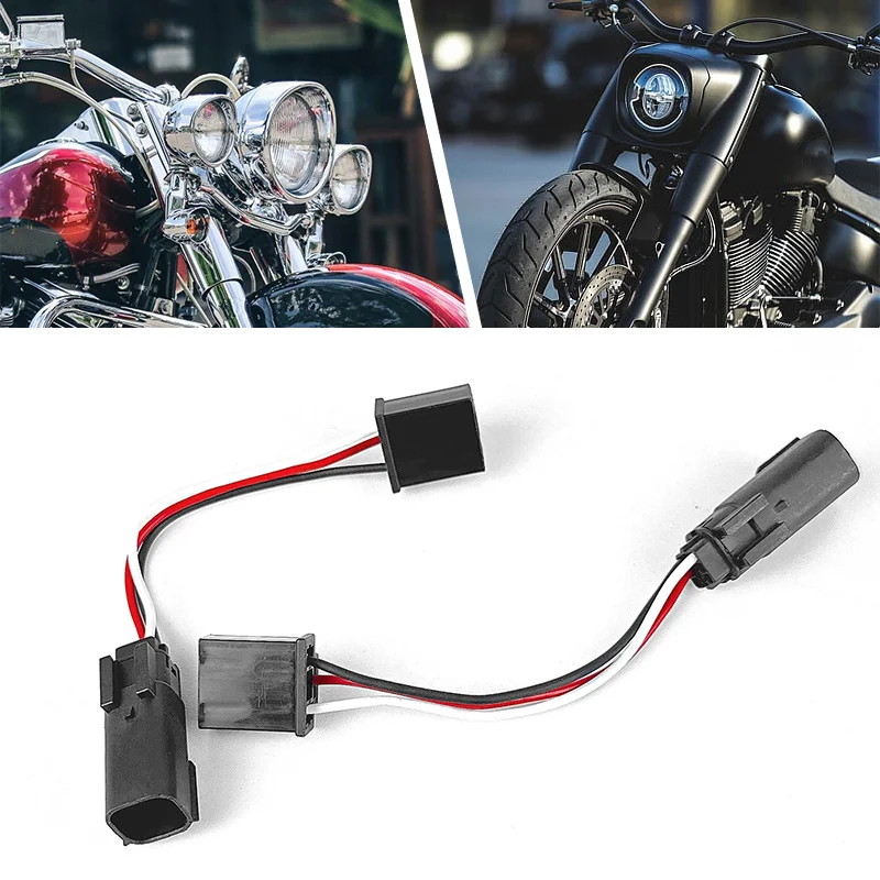 2/1pcs LED Headlight Wiring Harness Adapter Plug & Play H4 Headlight Wiring Adapter For 2018-2019 Jeep Wrangler JL 6