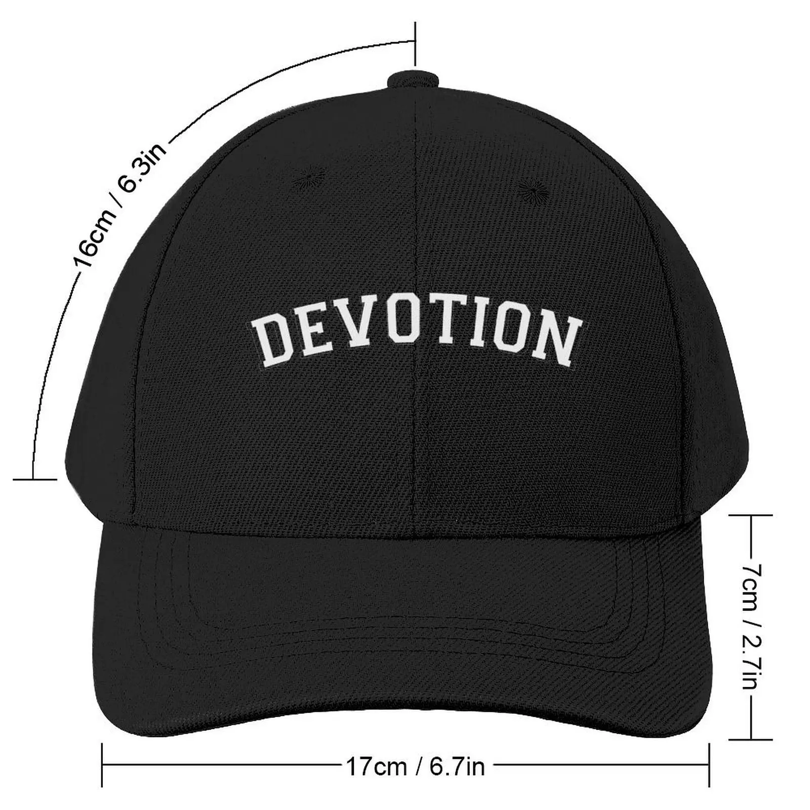 Devotion Baseball Cap Sunscreen Hat Beach Anime Hat For Women 2024 Men's